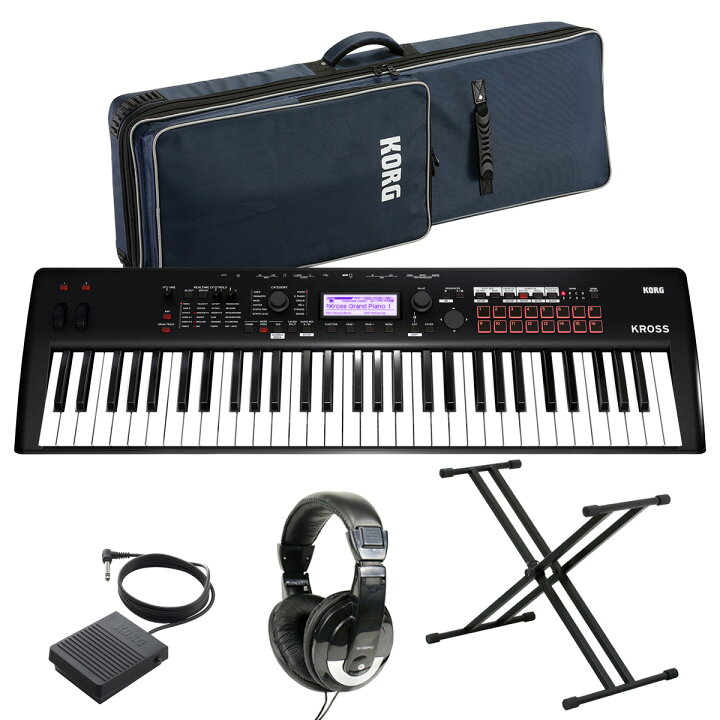 楽天市場】KORG コルグ / KROSS2-61 MB マットブラック【オプション 