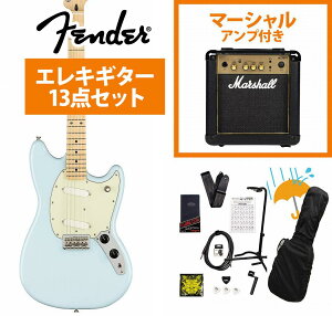 Fender / Player Mustang Maple FB Sonic Blue Marshall MG10AvtGLM^[S҃ZbgRyYRKz