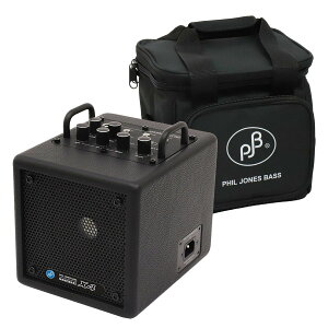 Phil Jones Bass (PJB) / NANOBASS X4 Black Bluetooth/AUX-in���� 35W �x�[�X�p�R���{�A���v[��p�L�������O�o�b�O�����w���Z�b�g]�yYRK�z