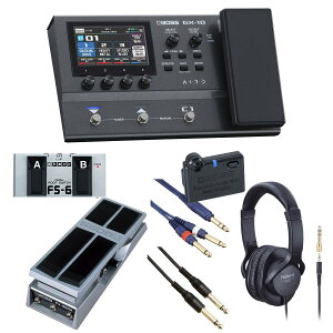 BOSS / GX-10 Guitar Effects Processor {X GX10 }`GtFN^[[R݂ɃTEhCNZbg] FS-6 + FV-500H + BT-DUALyPTNBz