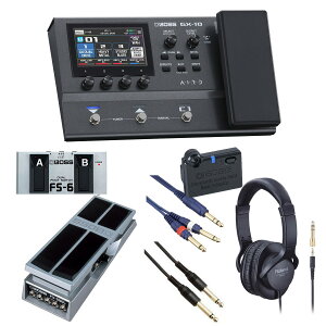 BOSS / GX-10 Guitar Effects Processor {X GX10 }`GtFN^[[R݂ɃTEhCNZbg] FS-6 + FV-500L + BT-DUALyPTNBz