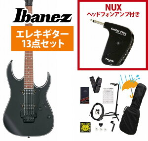 Ibanez / RG421EX Black Flat (BKF) GP-1アンプ付属エレキギター初心者セットR