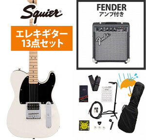 Squier by Fender / Sonic Esquire H Maple FB BK PG Arctic White Fender 10WAvtGLM^[S҃ZbgRyYRKz