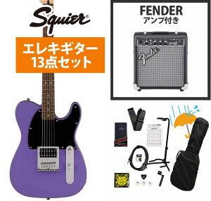 Squier by Fender / Sonic Esquire H Laurel FB BK PG Ultraviolet Fender 10WAvtGLM^[S҃ZbgRyYRKz