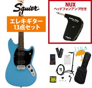 Squier by Fender / Sonic Mustang HH Laurel FB BK PG California Blue GP-1AvtGLM^[S҃ZbgRyYRKz