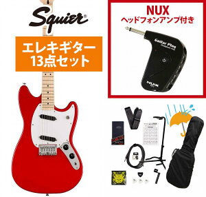 Squier by Fender / Sonic Mustang Maple FB WH PG Torino Red GP-1AvtGLM^[S҃ZbgRyYRKz