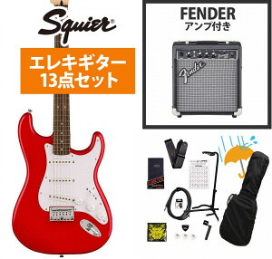 Squier by Fender / Sonic Stratocaster HT Laurel FB WH PG Torino Red Fender 10WAvtGLM^[S҃ZbgRyYRKz