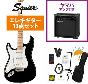 Squier by Fender / Sonic Stratocaster Left-Handed Maple FB WH PG Black [pf] YAMAHA GA15IIAvtS҃ZbgRyYRKz