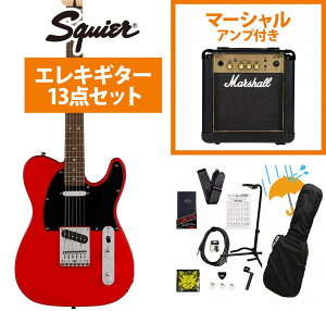 Squier by Fender / Sonic Telecaster Laurel FB BK PG Torino Red Marshall MG10AvtGLM^[S҃ZbgRyYRKz