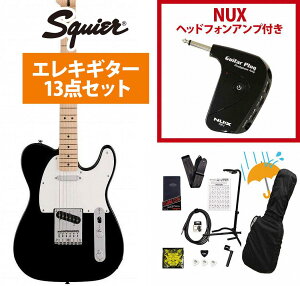 Squier by Fender / Sonic Telecaster Maple FB WH PG Black GP-1AvtGLM^[S҃ZbgRyYRKz