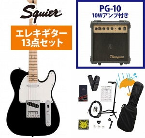 Squier by Fender / Sonic Telecaster Maple FB WH PG Black PG-10AvtGLM^[S҃ZbgRyYRKz
