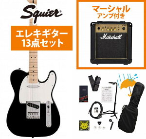 Squier by Fender / Sonic Telecaster Maple FB WH PG Black Marshall MG10AvtGLM^[S҃ZbgRyYRKz
