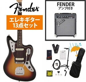 Fender / Made in Japan Traditional 60s Jaguar Rosewood FB 3-Color Sunburst Fender 10WAvtGLM^[S҃ZbgRsFENDER[d`[i[v[g!tyYRKz