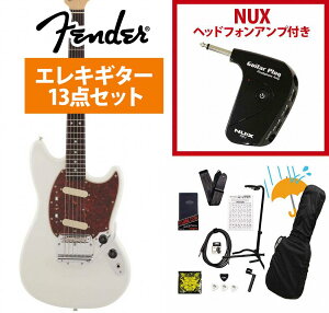 Fender / Made in Japan Traditional 60s Mustang Rosewood FB Olympic White GP-1AvtGLM^[S҃ZbgRsFENDER[d`[i[v[g!tyYRKz