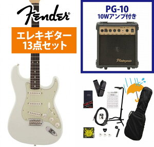 Fender / Made in Japan Traditional 60s Stratocaster Rosewood FB Olympic White PG-10AvtGLM^[S҃ZbgRsFENDER[d`[i[v[g!tyYRKz