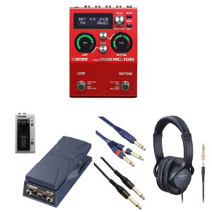 BOSS / RC-10R Rhythm Loop Station [vXe[V {X M^[ [p[ RC10R[R݂ɃTEhCNZbg] FS-7 + EV-30yPTNBz