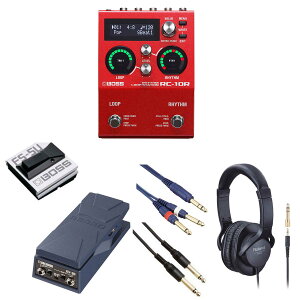 BOSS / RC-10R Rhythm Loop Station [vXe[V {X M^[ [p[ RC10R[R݂ɃTEhCNZbg] FS-5U + EV-30yPTNBz