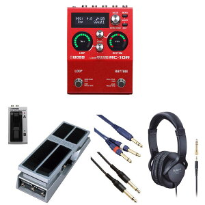 BOSS / RC-10R Rhythm Loop Station [vXe[V {X M^[ [p[ RC10R[R݂ɃTEhCNZbg] FS-7 + FV-500HyPTNBz