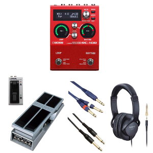 BOSS / RC-10R Rhythm Loop Station [vXe[V {X M^[ [p[ RC10R[R݂ɃTEhCNZbg] FS-7 + FV-500LyPTNBz