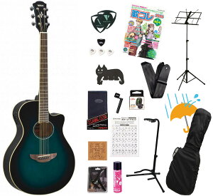 YAMAHA / APX600 OBB (Oriental Blue Burst) �y�����G���A�R�z ���}�n �A�R�M �G���A�R APX600-OBB �A�R�M�e�����Ă񂱐���18�_���S�҃Z�b�gR�yPNG�z