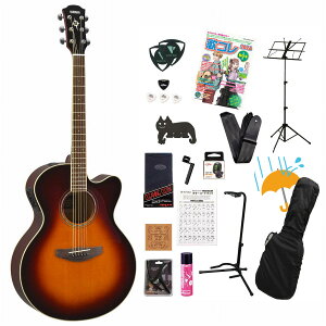 YAMAHA / CPX600 OVS(Old Violin Sunburst) [�~�f�B�A���W�����{�{�f�B �G���A�R] ���}�n �A�R�M�e�����Ă񂱐���18�_���S�҃Z�b�gR�yPNG�z