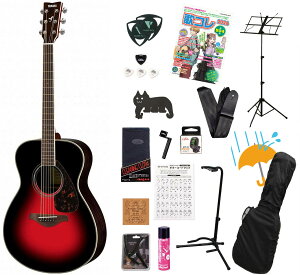 YAMAHA / FS830 Dusk Sun Red �iDSR�j ���}�n �t�H�[�N�M�^�[ �A�R�[�X�e�B�b�N�M�^�[ �A�R�M ���� ���S�� FS-830 �A�R�M�e�����Ă񂱐���18�_���S�҃Z�b�gR�yPNG�z
