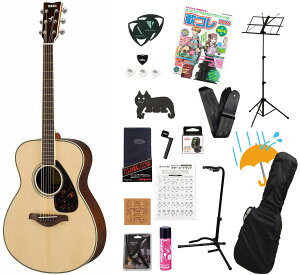 YAMAHA / FS830 Natural (NT) ���}�n �A�R�[�X�e�B�b�N�M�^�[ �t�H�[�N�M�^�[ �A�R�M ���� ���S�� FS-830 �A�R�M�e�����Ă񂱐���18�_���S�҃Z�b�gR�yPNG�z