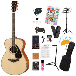 YAMAHA / FS820 NT Natural ���}�n �A�R�[�X�e�B�b�N�M�^�[ �P�X�v���[�XTop �}�z�K�j�[Side/Back(���K�i) �A�R�M�e�����Ă񂱐���18�_���S�҃Z�b�gR�yYRK�z