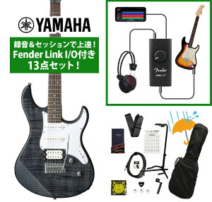 YAMAHA / PACIFICA212VFM TBL(�g�����X���[�Z���g�u���b�N) �^�����Z�b�V�����ŏ�B�IFender Link I/O�t��13�_�Z�b�g�yPNG�z