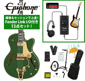 Epiphone / Emperor Swingster Forest Green Metallic ^ZbVŏBIFender Link I/Ot13_ZbgyYRKz