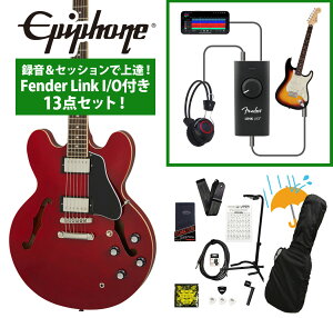 Epiphone / Inspired by Gibson ES-335 Cherry (CH) ^ZbVŏBIFender Link I/Ot13_ZbgyYRKz