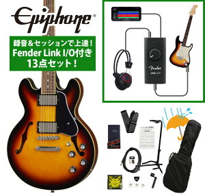 Epiphone / Inspired by Gibson ES-339 Vintage Sunburst ^ZbVŏBIFender Link I/Ot13_ZbgyYRKz