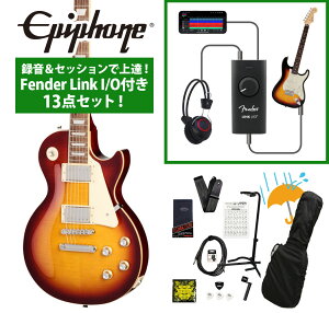 Epiphone / Inspired by Gibson Les Paul Standard 60s Figured Iced Tea Burst ^ZbVŏBIFender Link I/Ot13_ZbgyYRKz