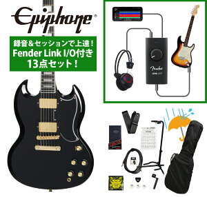 Epiphone / Inspired by Gibson SG Custom Ebony ^ZbVŏBIFender Link I/Ot13_ZbgyYRKz