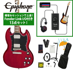 Epiphone / Inspired by Gibson SG Standard Cherry ^ZbVŏBIFender Link I/Ot13_ZbgyYRKz