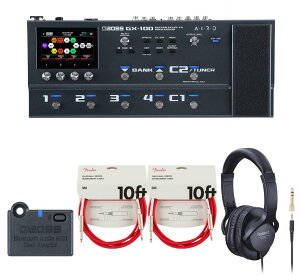 BOSS / GX-100 Guitar Effects Processor {X }`GtFN^[[BT-DUAL + Ӌ@ACewZbg] tF_[ P[u()yYRKz