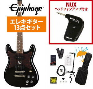 Epiphone / Wilshire P-90 Ebony (EB) エレキギター GP-1アンプ付属エレキギター初心者セットR【YRK】
