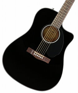 y݌ɗLz FENDER Acoustic / CD-60SCE Dreadnought Walnut Fingerboard Black tF_[ AR[XeBbNM^[ ARM GAR ARM CD60SCEyYRKz