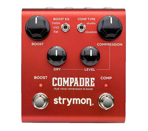 Strymon / COMPADRE dual voice compressor & boost �R���p�h�� �R���v���b�T�[���u�[�X�g �X�g���C���� �y�������K�i�z