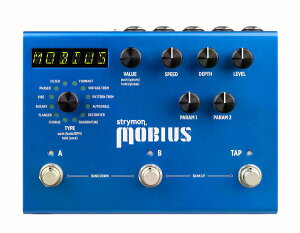 Strymon / Mobius ���r�E�X ���W�����[�V�����E�G�t�F�N�^�[ �X�g���C���� �g������/�t�F�C�U�[/�R�[���X�y�������K�i�z