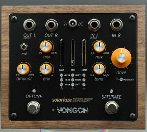 [�X�e���I�I�[�f�B�I�v���Z�b�T�[/�T�E���h�֍L����Ǝ�����t��!] VONGON / Solarfaze Multi-band Saturation and Detuning Effect �\�[���[�t�F�C�Y �{���S���y���K�����A���㗝�X���i�z