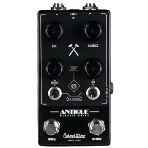 �y�䐔����J�X�^���J���[�zCornerstone Music Gear / Antique V3 Black Classic Drive �I�[�o�[�h���C�u �y�������K�i�z
