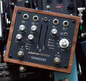 VONGON / POLYPHRASE POLYPHRASE Stereo Echo Effect with Infinite Feedback Loop XeIEGR[ [vfoCXyKizyPNGz