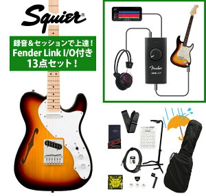 Squier / Affinity Series Telecaster Thinline Maple Fingerboard White PG 3-Color Sunburst ^ZbVŏBIFender Link I/Ot13_ZbgyYRKz