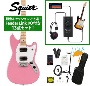 Squier / Sonic Mustang HH Maple Fingerboard White Pickguard Flash Pink XNC[ ^ZbVŏBIFender Link I/Ot13_ZbgyYRKz