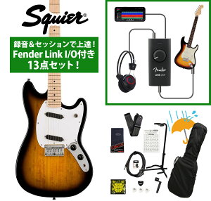 Squier / Sonic Mustang Maple Fingerboard White Pickguard 2-Color Sunburst ^ZbVŏBIFender Link I/Ot13_ZbgyYRKz