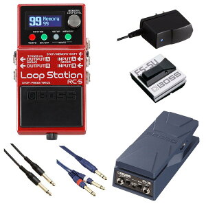 BOSS / RC-5 Loop Station [vXe[V {X M^[ [p[ RC5[R݂ɃTEhCNZbg] FS-5U + EV-30yPTNBz