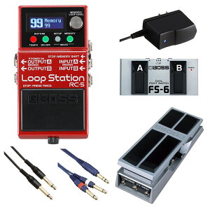 BOSS / RC-5 Loop Station [vXe[V {X M^[ [p[ RC5[R݂ɃTEhCNZbg] FS-6 + FV-500HyPTNBz