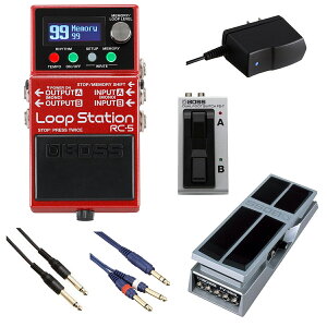 BOSS / RC-5 Loop Station [vXe[V {X M^[ [p[ RC5[R݂ɃTEhCNZbg] FS-7 + FV-500LyPTNBz