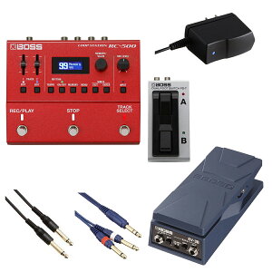 BOSS / RC-500 Loop Station [vXe[V {X M^[ [p[ RC500[R݂ɃTEhCNZbg] FS-7 + EV-30yPTNBz